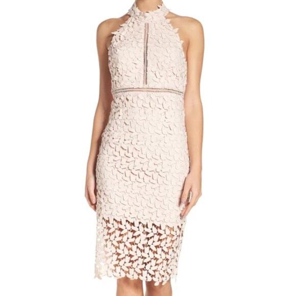Bardot Dresses & Skirts - New Bardot Gemma Lace Halter Party Dress Size 6